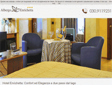 Tablet Screenshot of hotelenrichetta.com